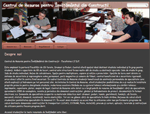 Tablet Screenshot of cibr.utcb.ro