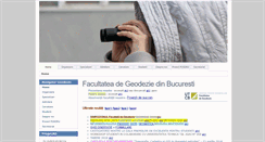 Desktop Screenshot of geodezie.utcb.ro
